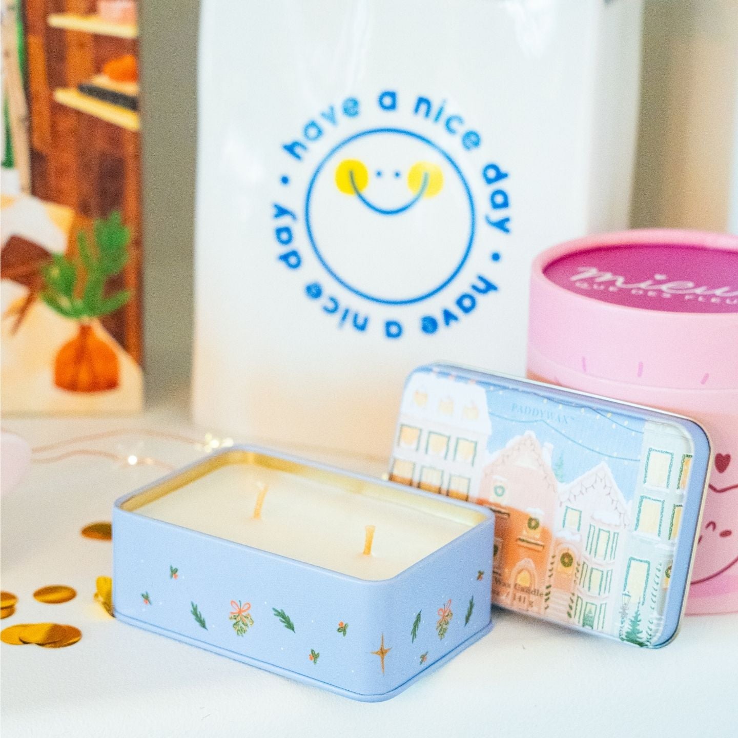 Bougie magie de Noël