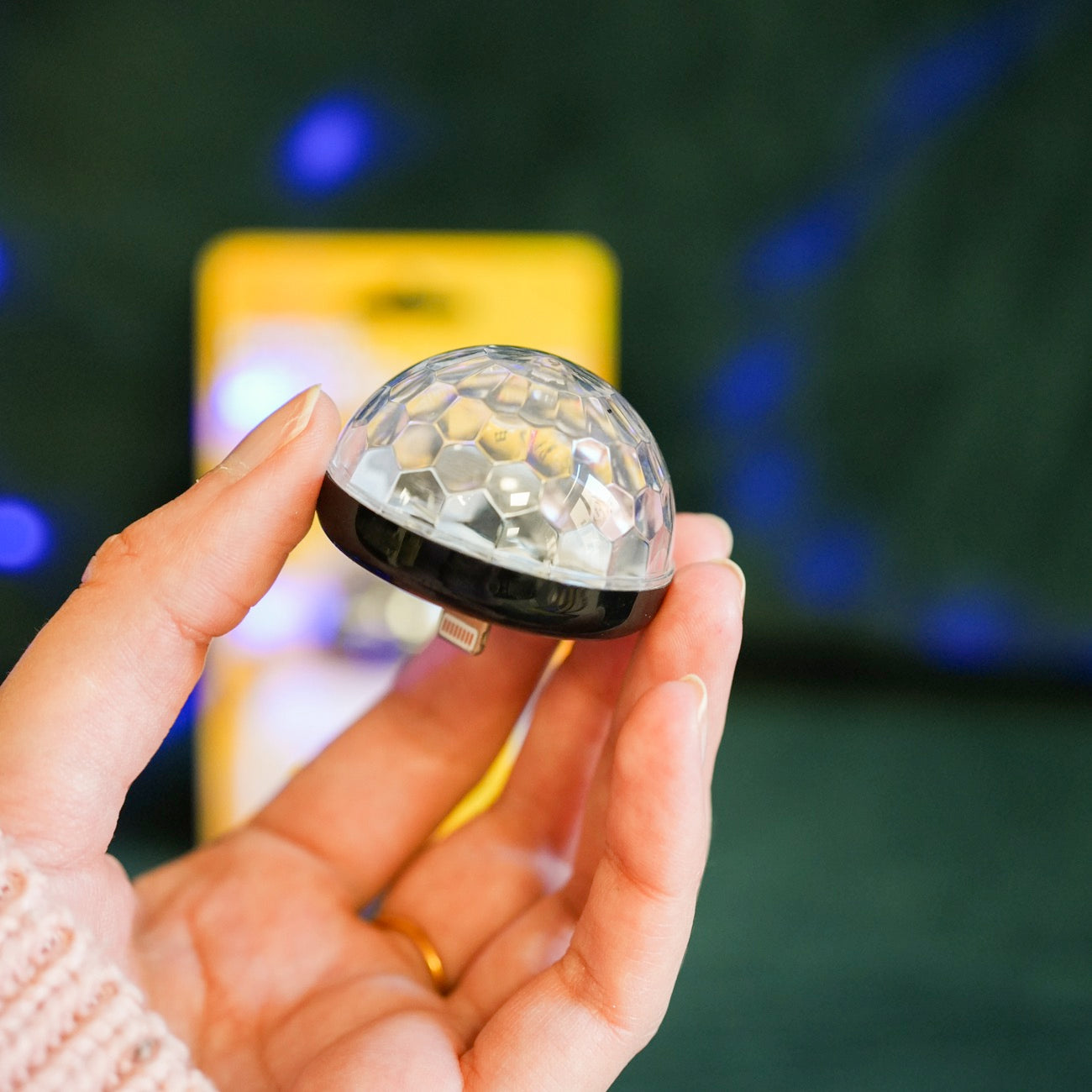 Boule disco lumineuse pour iphone