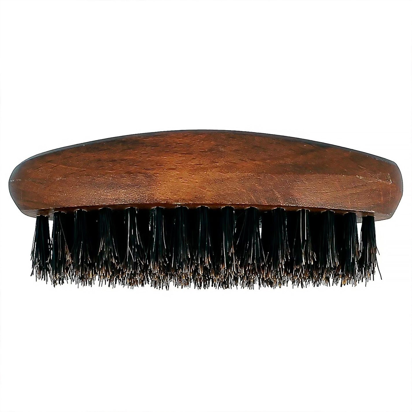Brosse à barbe en bois avec poils en sanglier et nylon