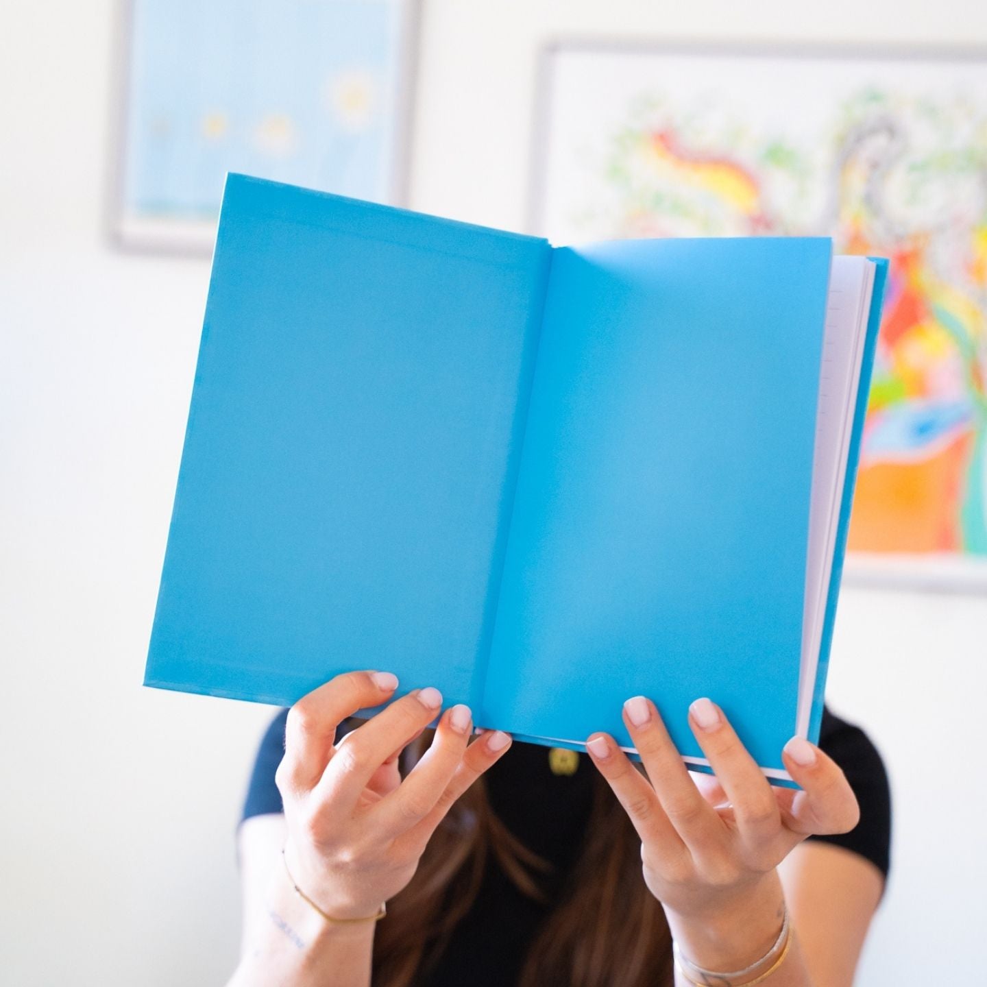Carnet Boss Lady avec motif coloré sur la couverture