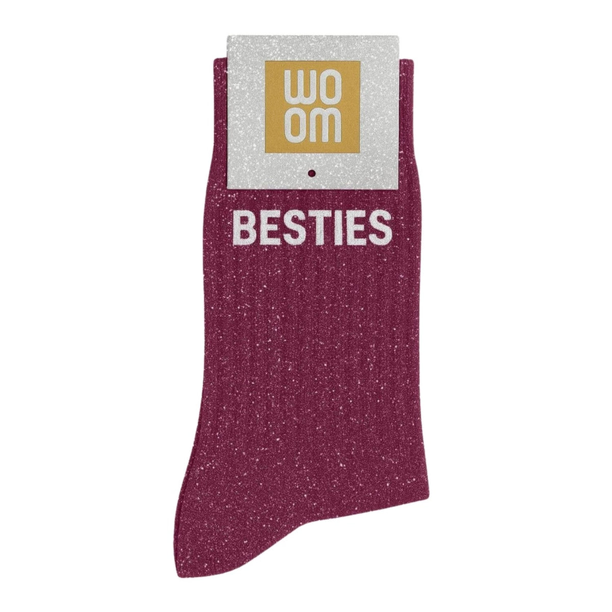 Chaussettes à paillettes Besties avec motif scintillant