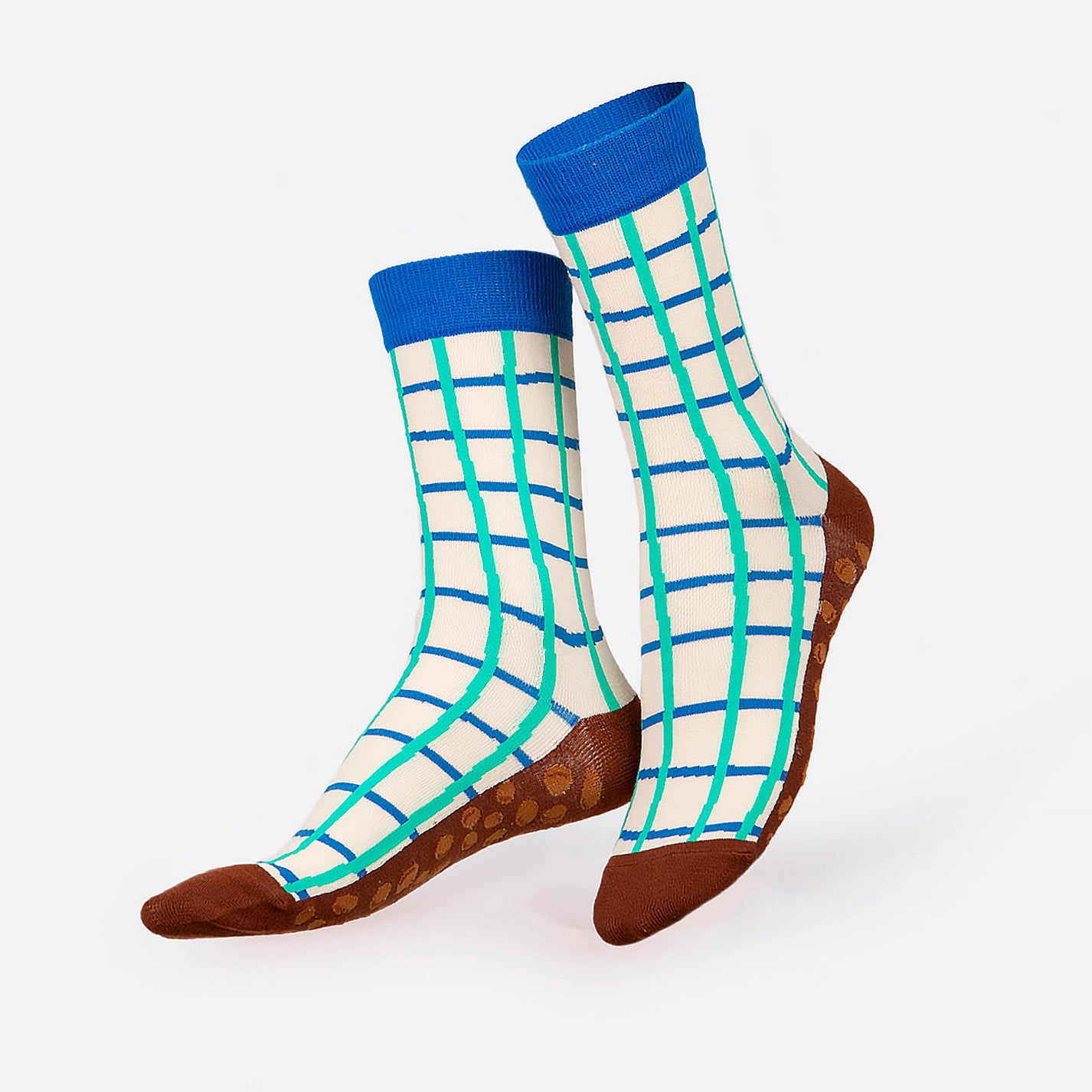 Chaussettes motif barre chocolatée avec texture réaliste