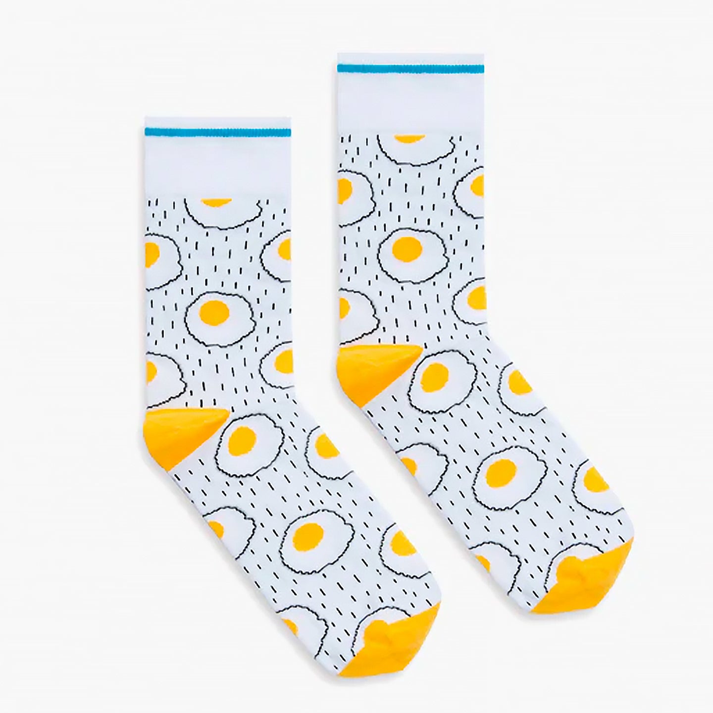 Chaussettes oeufs au plat ou sur le plat - Mieux Que Des Fleurs