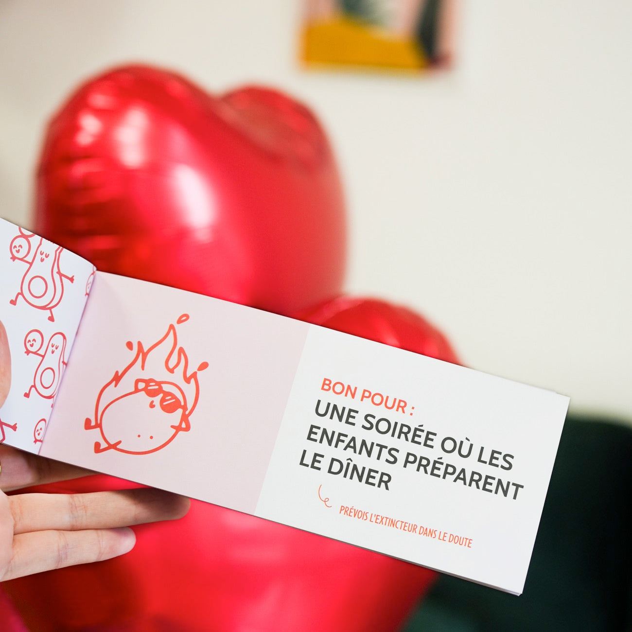 Chéquier pour Maman avec motifs colorés et design élégant