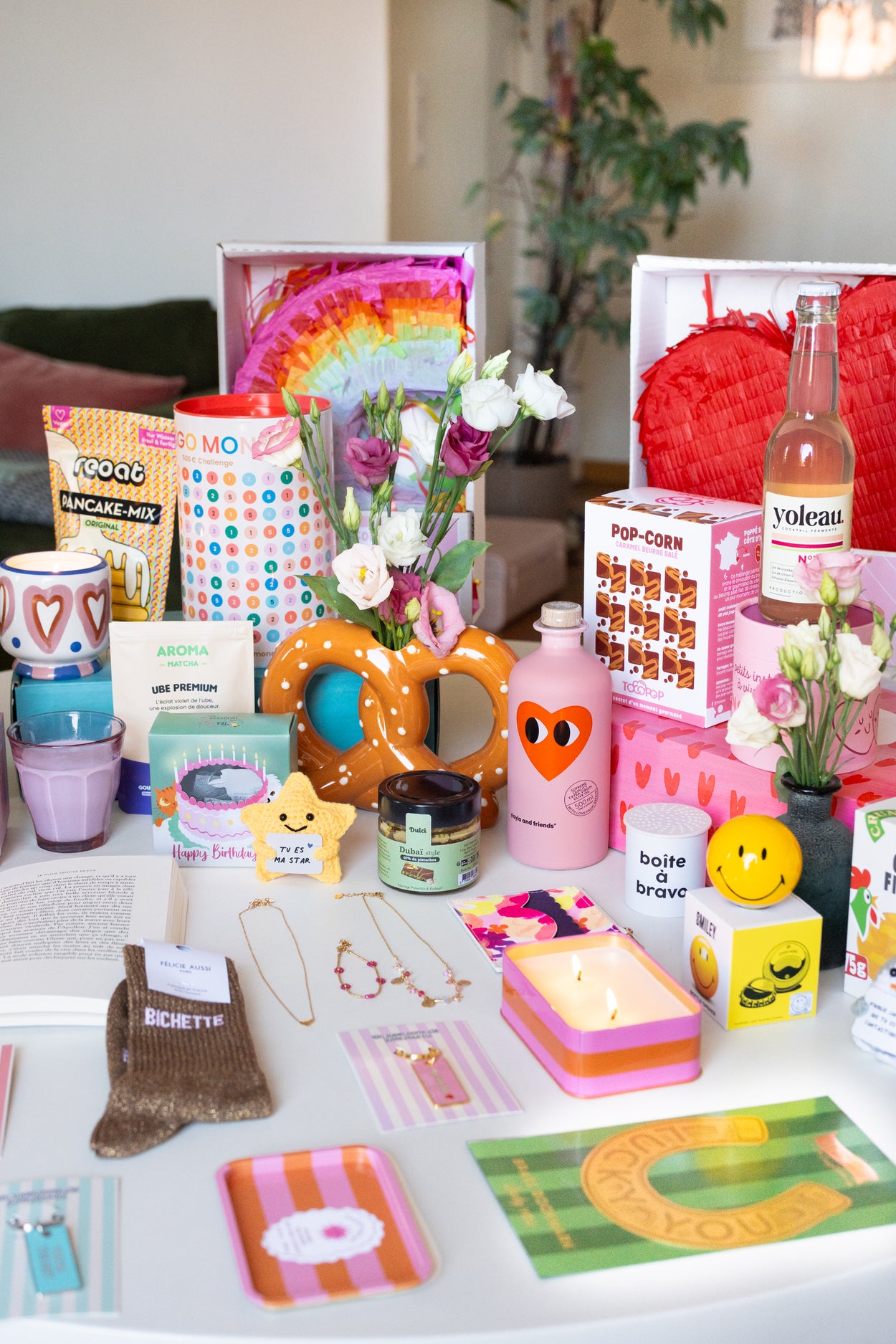 Collection de cadeaux pour la rentré scolaire
