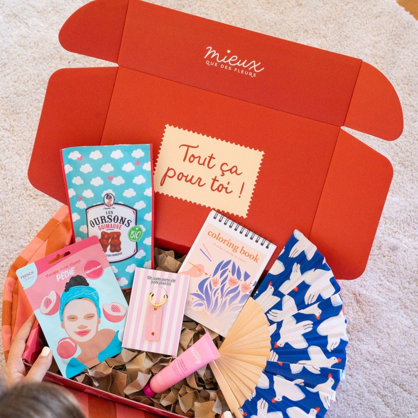 Coolbox personnalisée avec illustration et prénom sur le couvercle