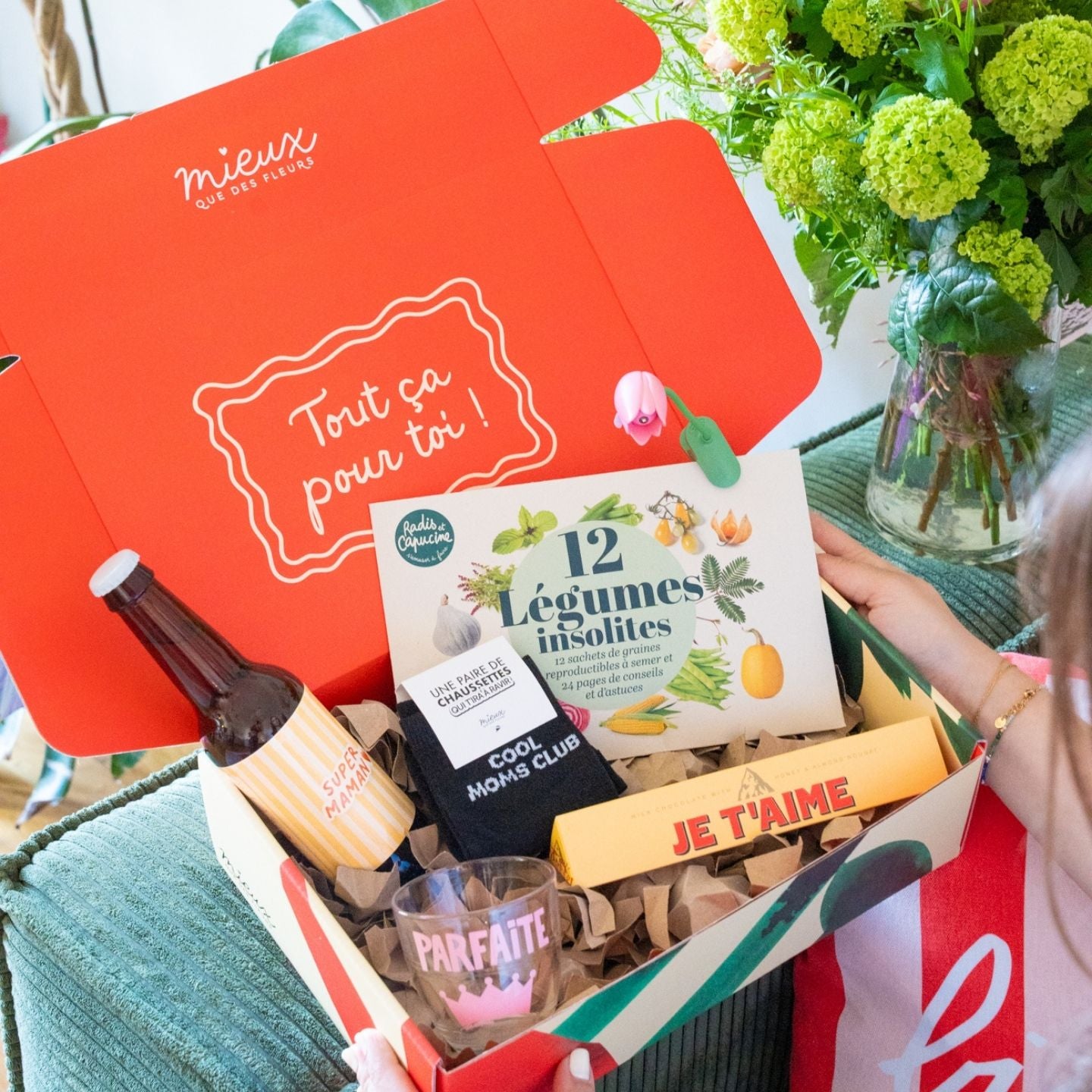 Coolbox personnalisée avec illustration colorée et prénom