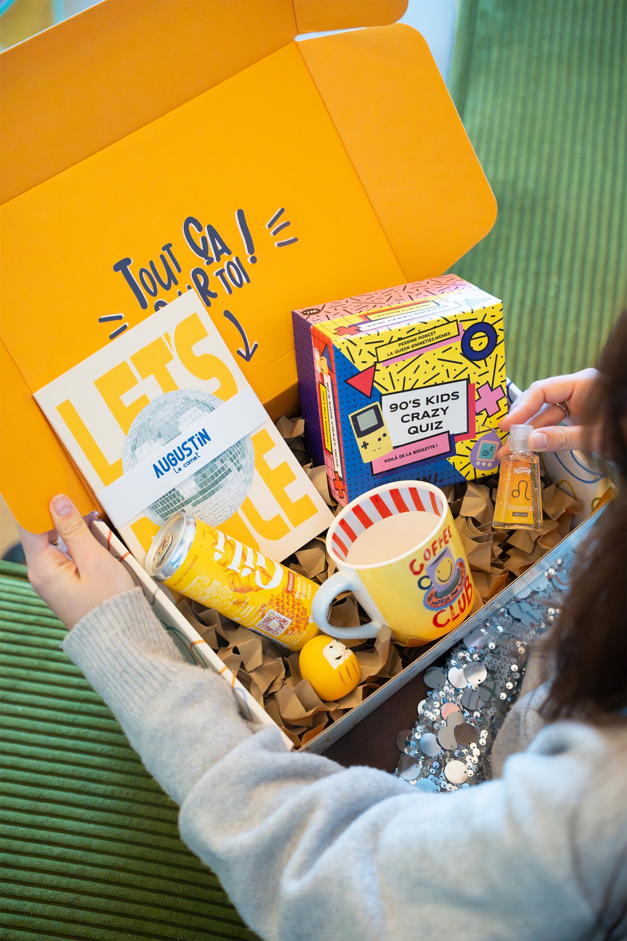 La cool box à personnaliser et à remplir avec pleins de cadeaux