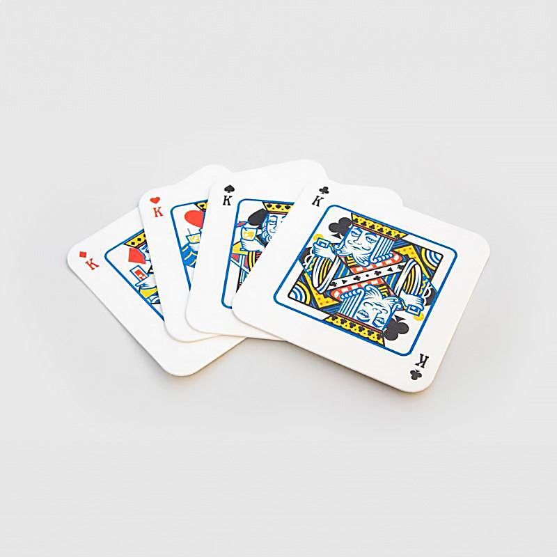 Dessous de verres cartes jouer 1