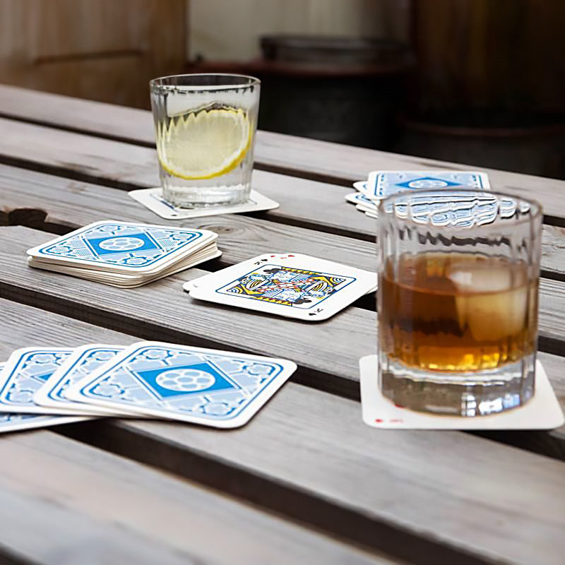 Dessous de verres cartes jouer 3