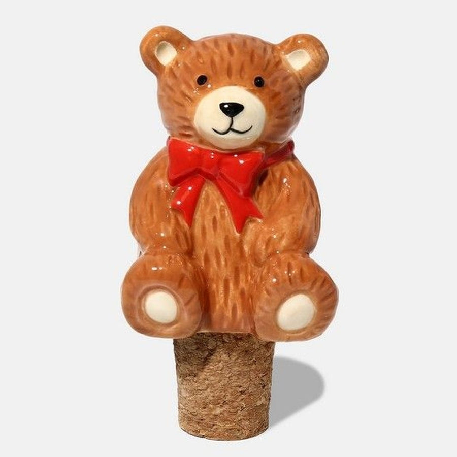 Bouchon de bouteille nounours avec texture douce et mignonne