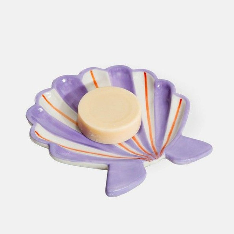 Vide poche Océan en forme de coquillage, texture lisse