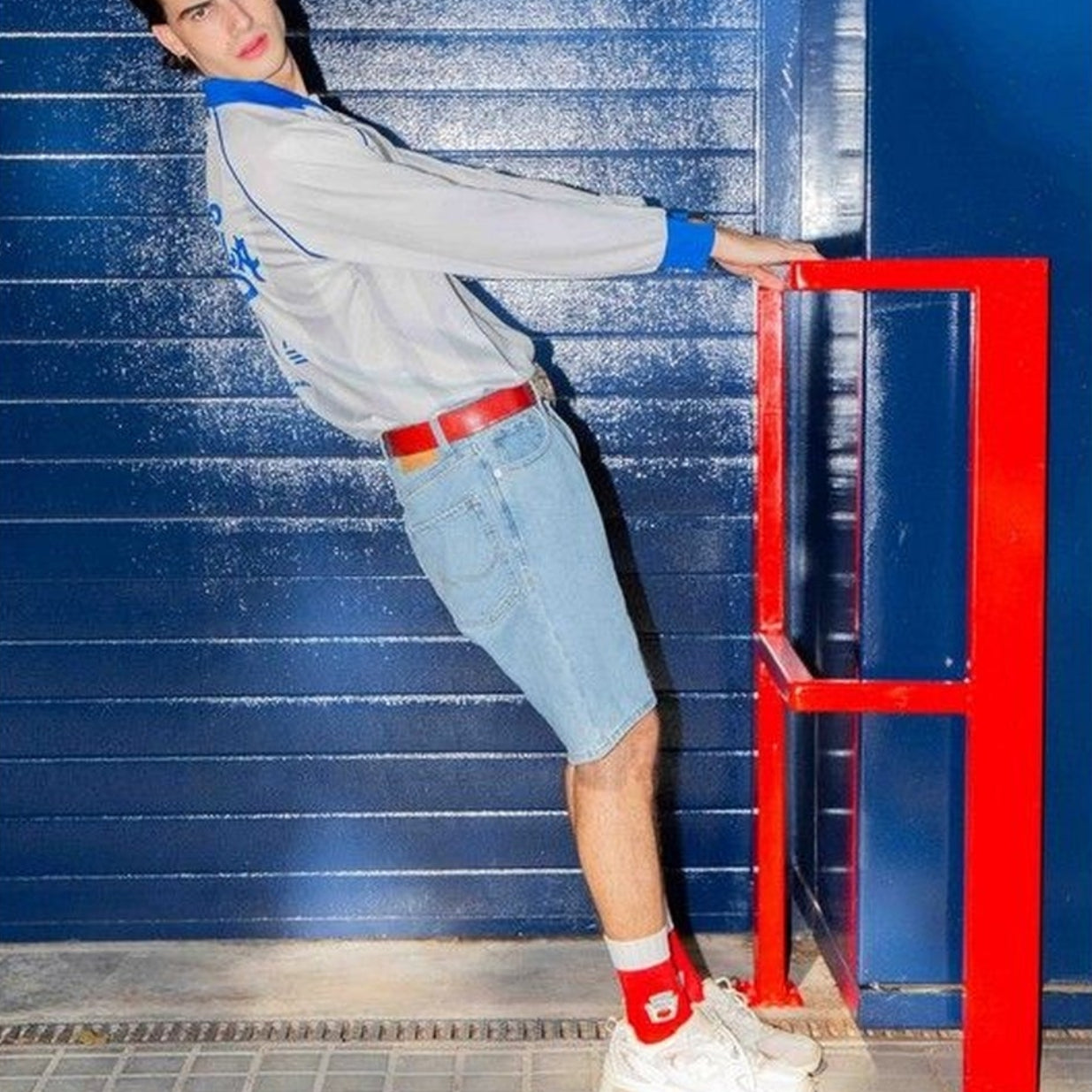 Chaussettes Ketchup avec motif de bouteille en gros plan