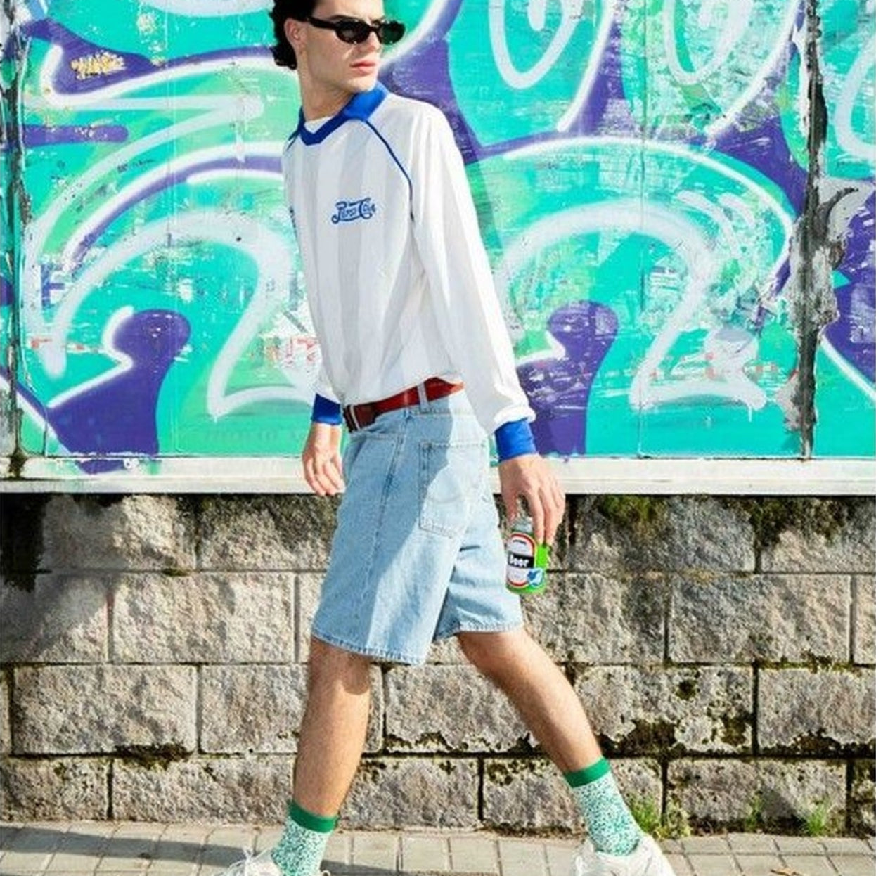 Chaussettes en forme de canette de bière, motif amusant