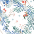 Étiquette bougie personnalisée Noël bleu - Mieux que des fleurs