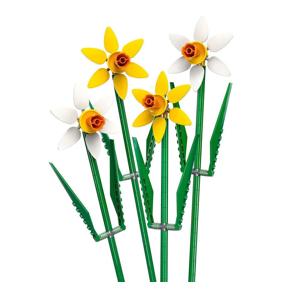 Bouquet de jonquilles Lego avec détails en jaune vif