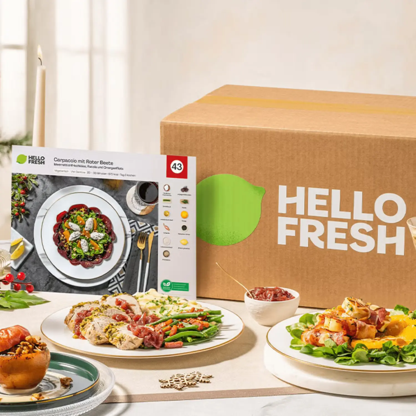 95€ offerts sur vos 5 premières Box HelloFresh + le petit-déjeuner à vie