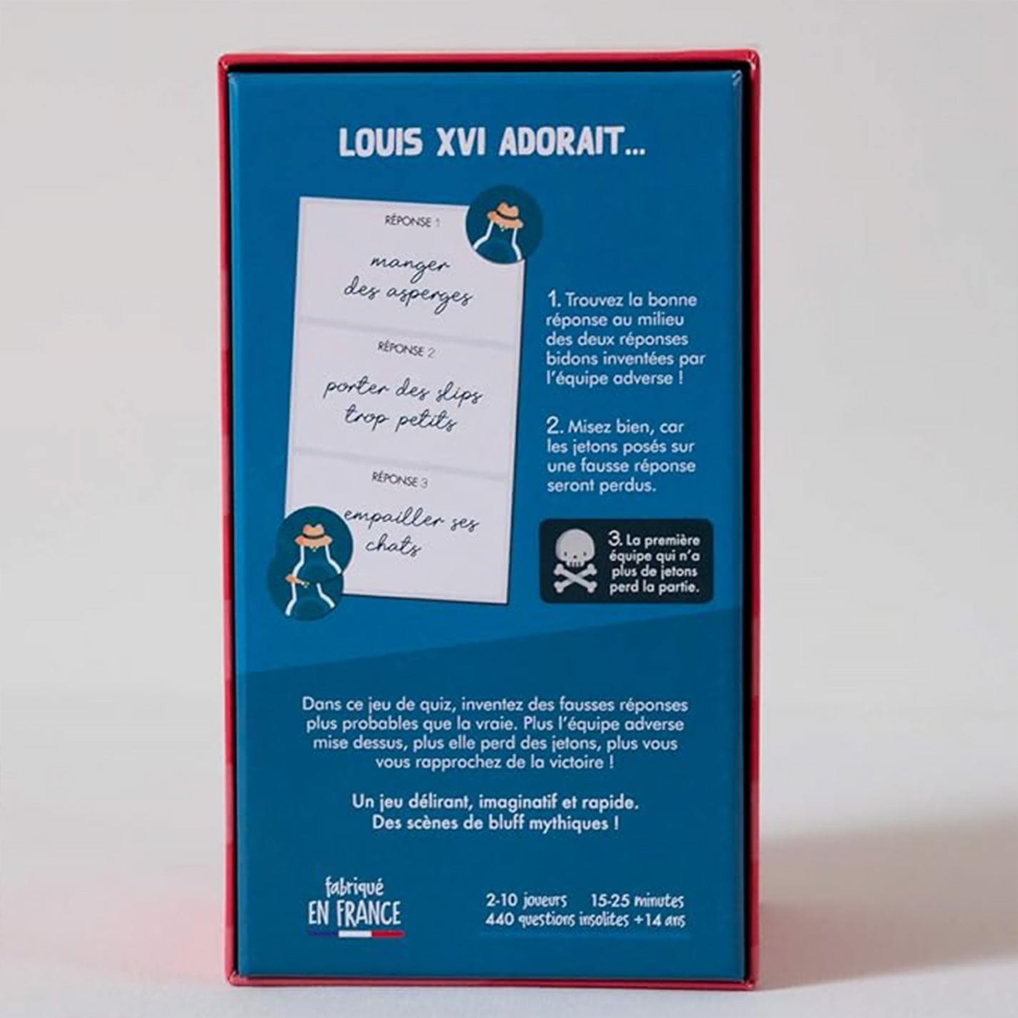 Boîte du jeu Pigeon Pigeon avec illustrations humoristiques