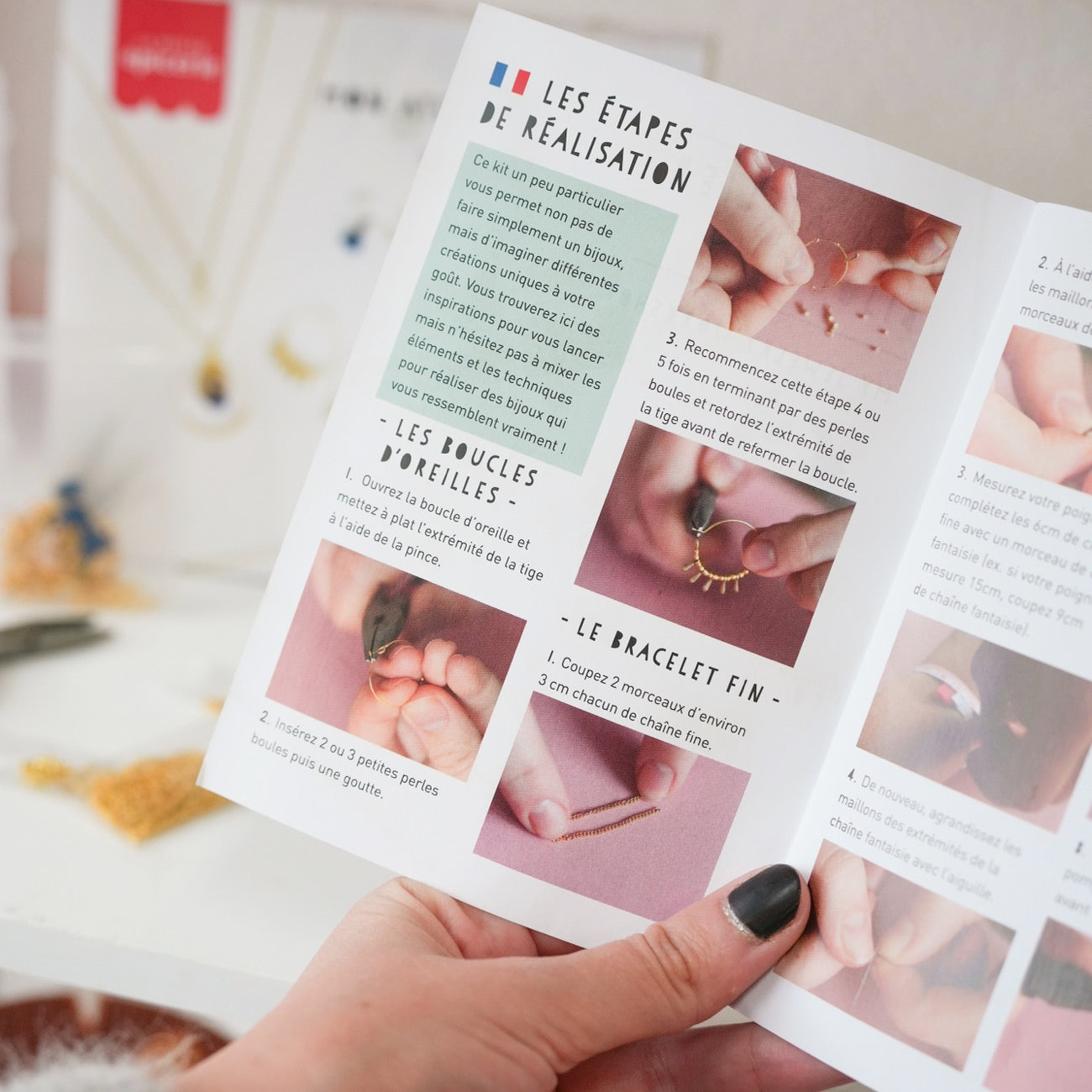 Kit DIY - Mon atelier bijoux