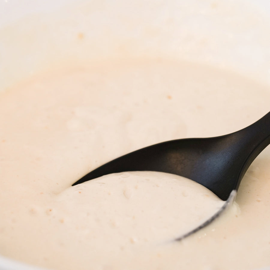 Kit DIY pancakes avec ustensiles et mélange en sachet