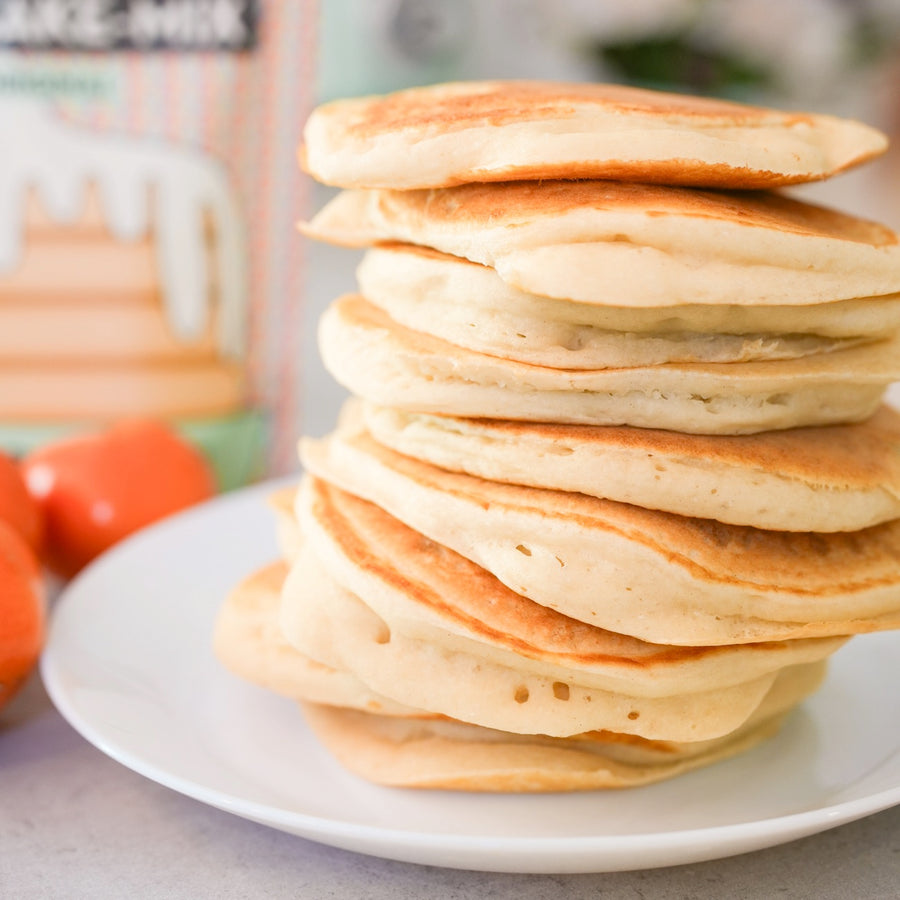 Kit DIY pancakes avec ustensiles et mélange en sachet