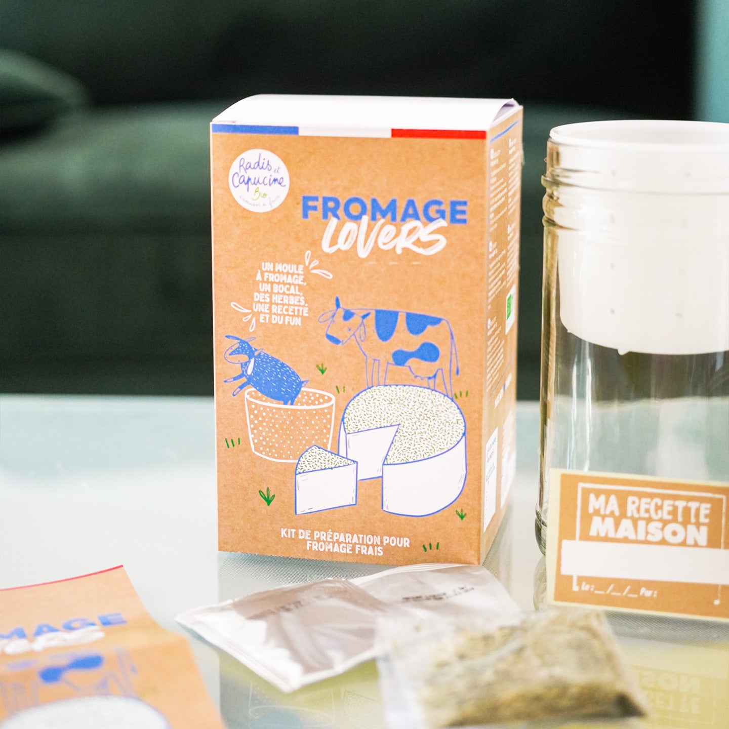 Kit diy pour faire son fromage frais 2