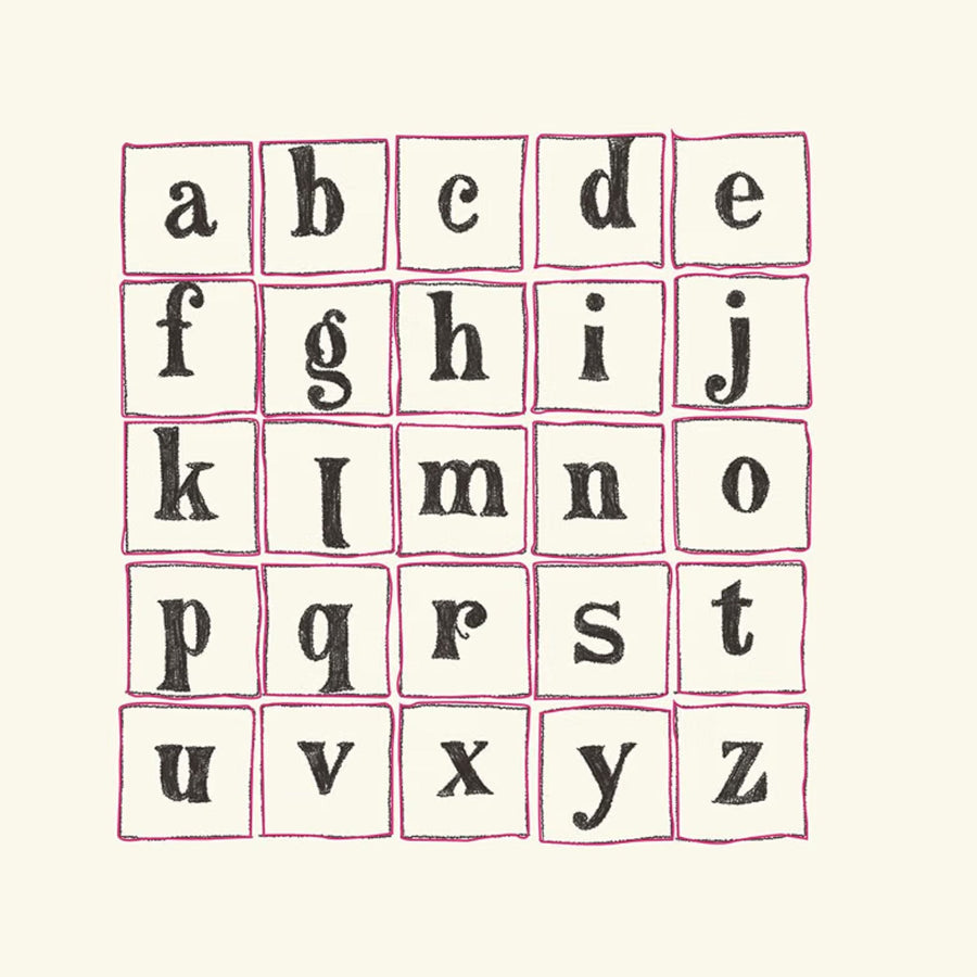 Livre de stickers avec alphabets colorés et motifs variés