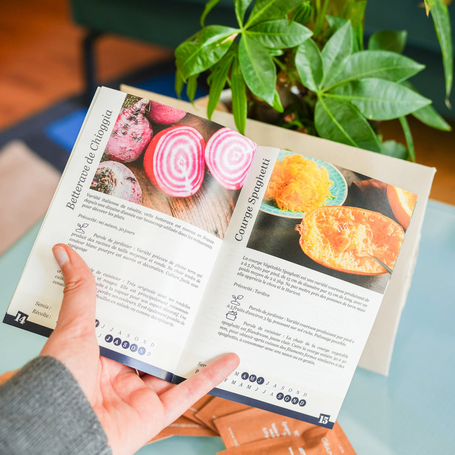 Coffret de 12 sachets de graines de légumes variés