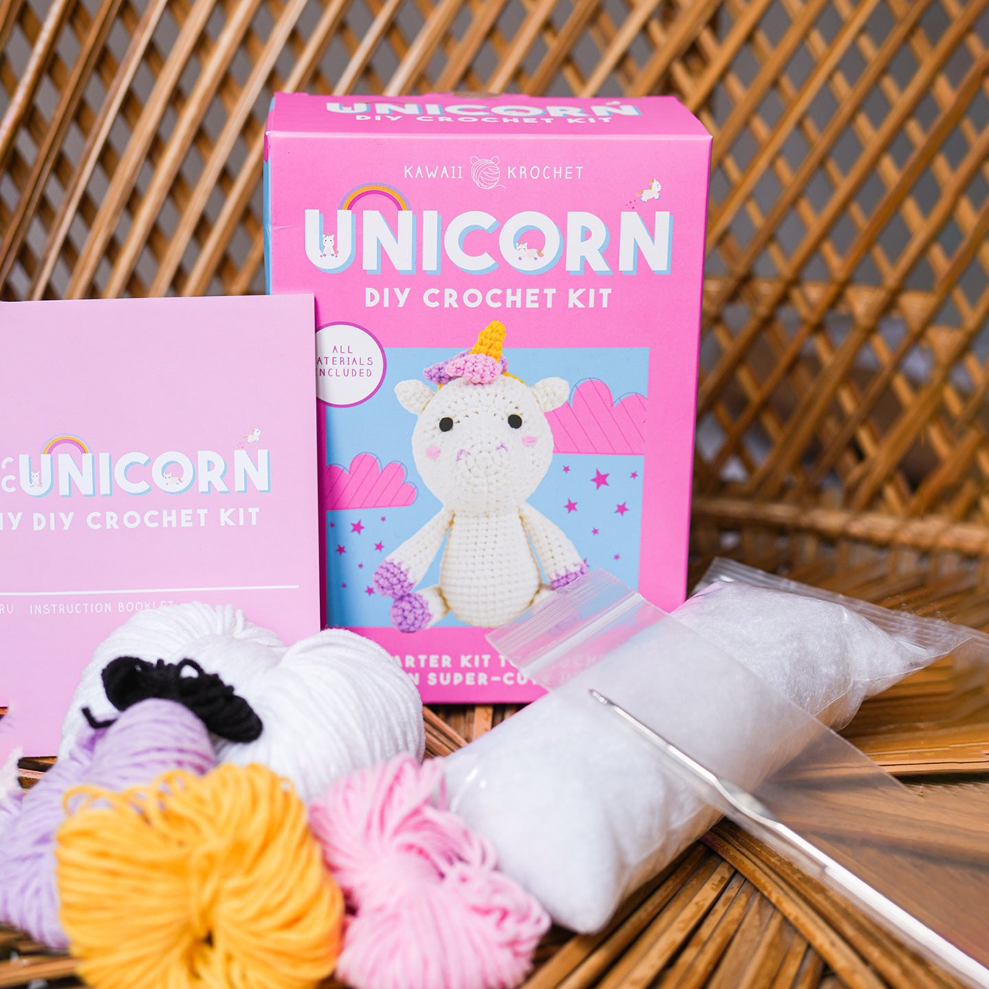 Kit DIY pour faire sa licorne en crochet - Mieux Que Des Fleurs - 1