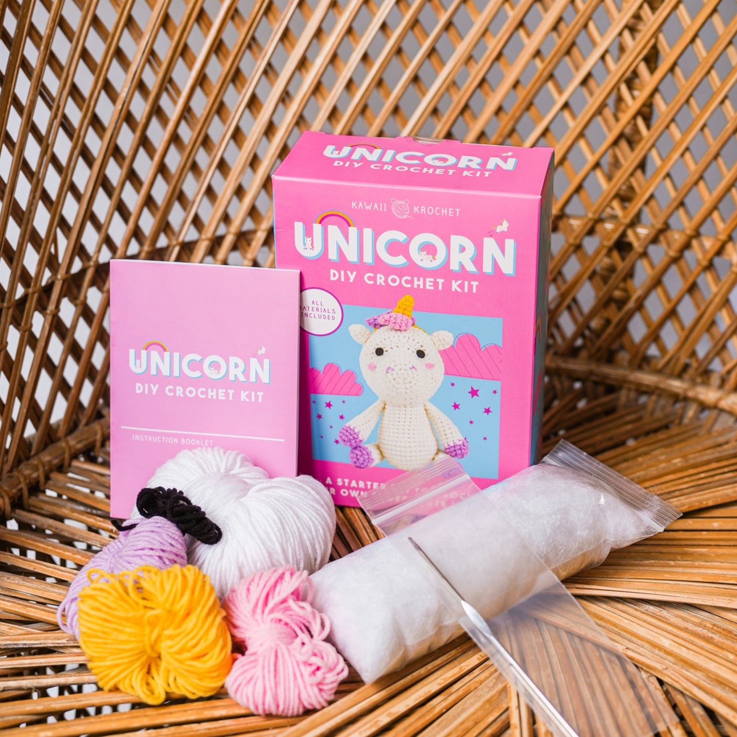 Kit DIY pour faire sa licorne en crochet - Mieux Que Des Fleurs - 2