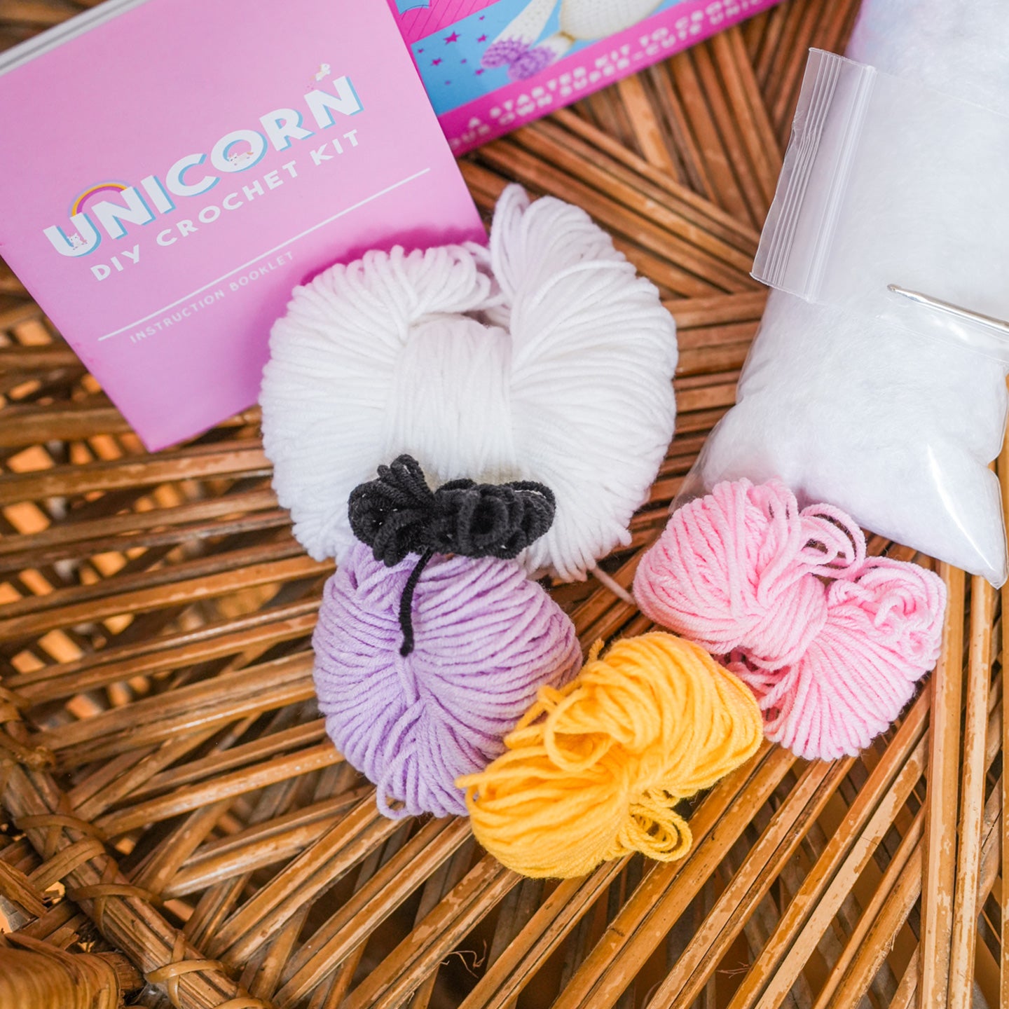 Kit DIY pour faire sa licorne en crochet - Mieux Que Des Fleurs - 3