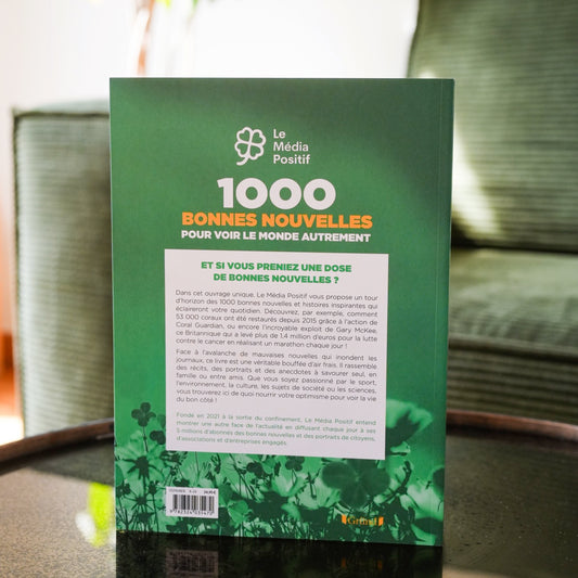 Livre 1000 bonnes nouvelles - mieux que des fleurs