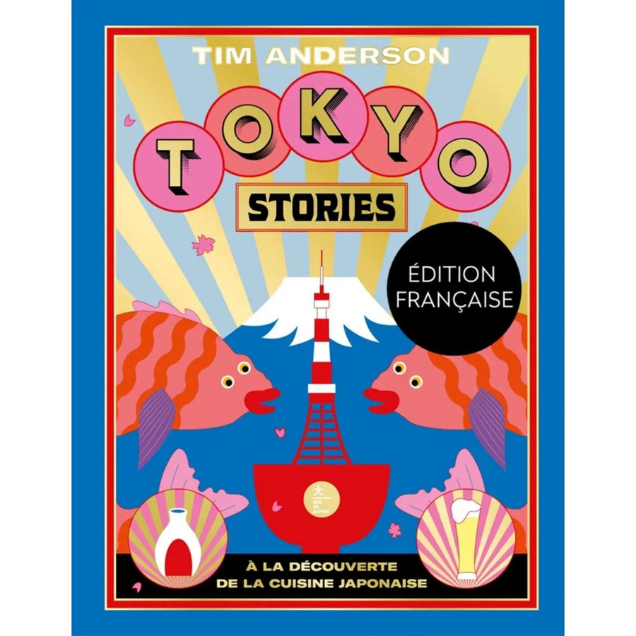 Couverture du livre Tokyo Stories avec des illustrations colorées