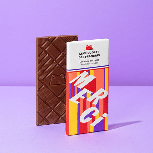 Tablette de chocolat - Merci