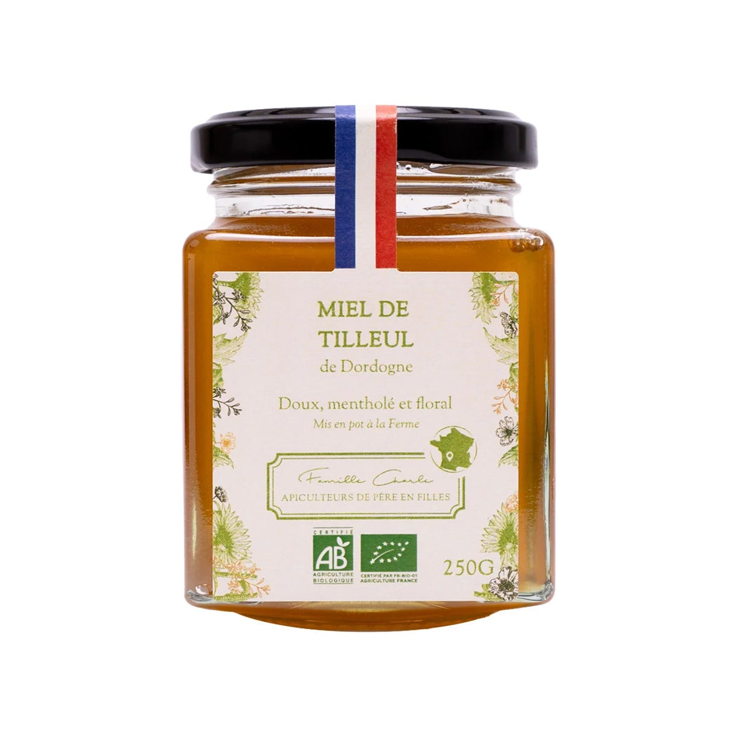 Miel tilleul bio france 1