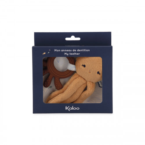 Anneau de dentition en forme de poulpe avec tentacules douces.