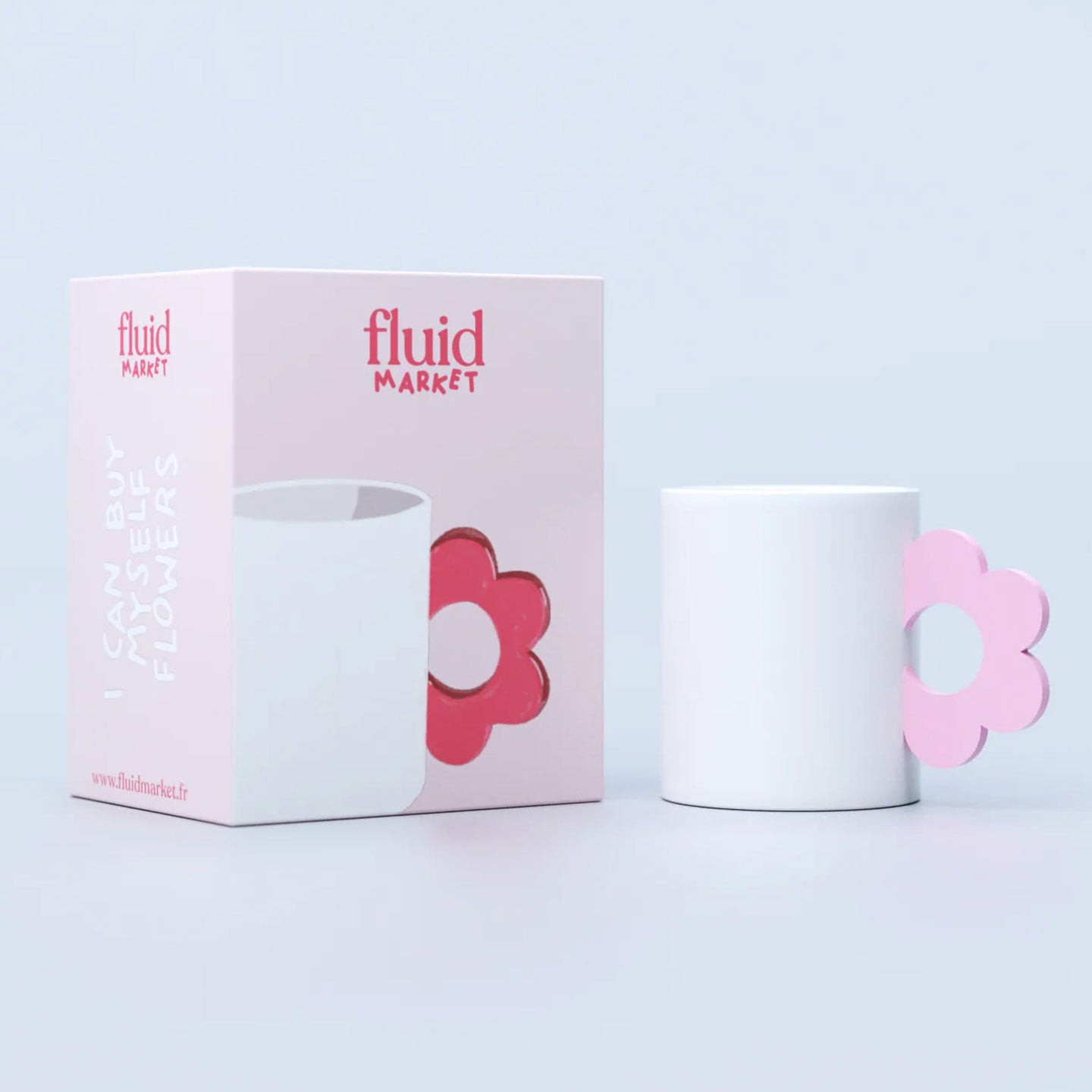 Mug - Flower Rose en céramique