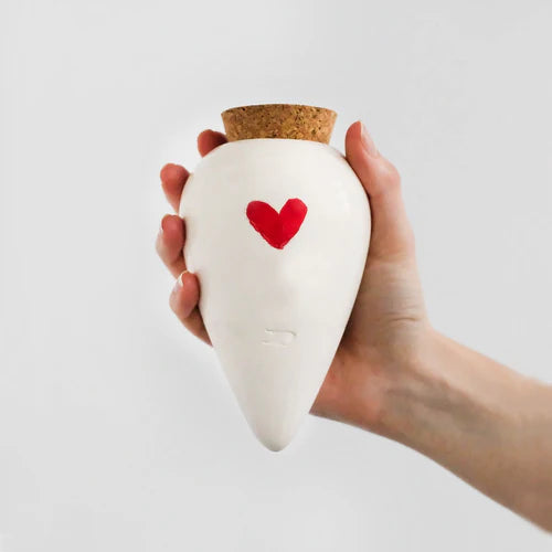 Diffuseur d'eau en terre cuite en forme de goutte