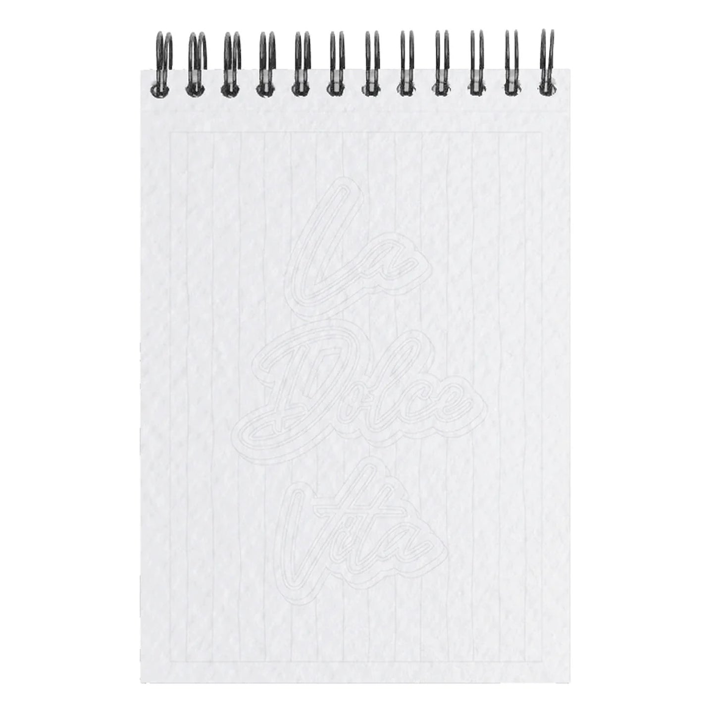 Carnet de coloriage Felicità avec motifs fleuris en gros plan