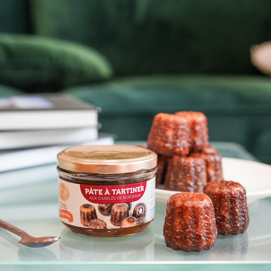 Pâte à tartiner aux canelés avec texture crémeuse