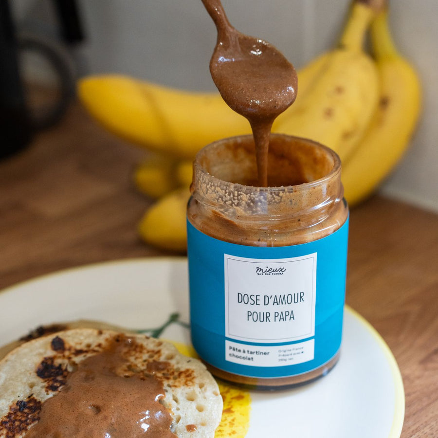 Pâte à tartiner avec un design mignon et texture crémeuse.