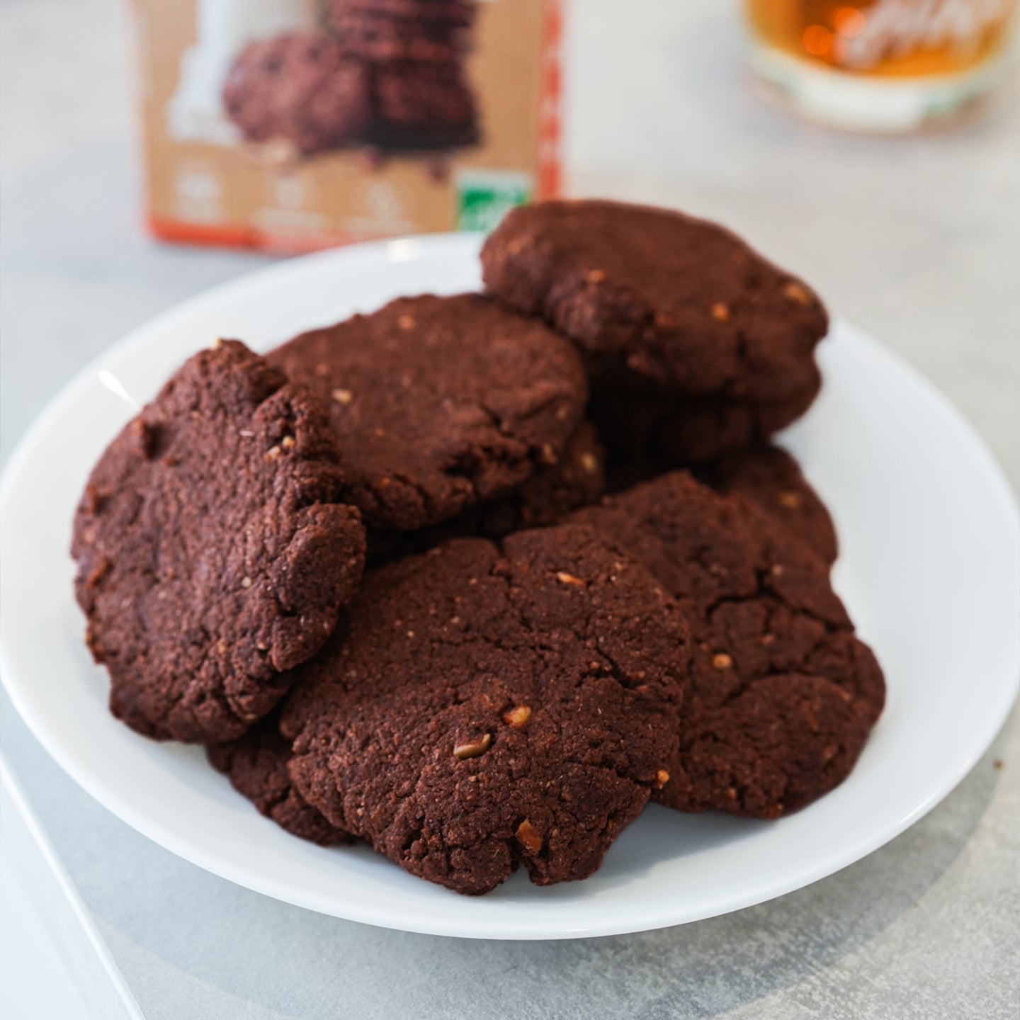 Kit DIY pour faire des cookies chocolat noisettes - Mieux Que Des Fleurs - 5