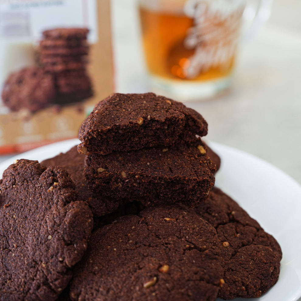 Kit DIY pour faire des cookies chocolat noisettes - Mieux Que Des Fleurs - 8