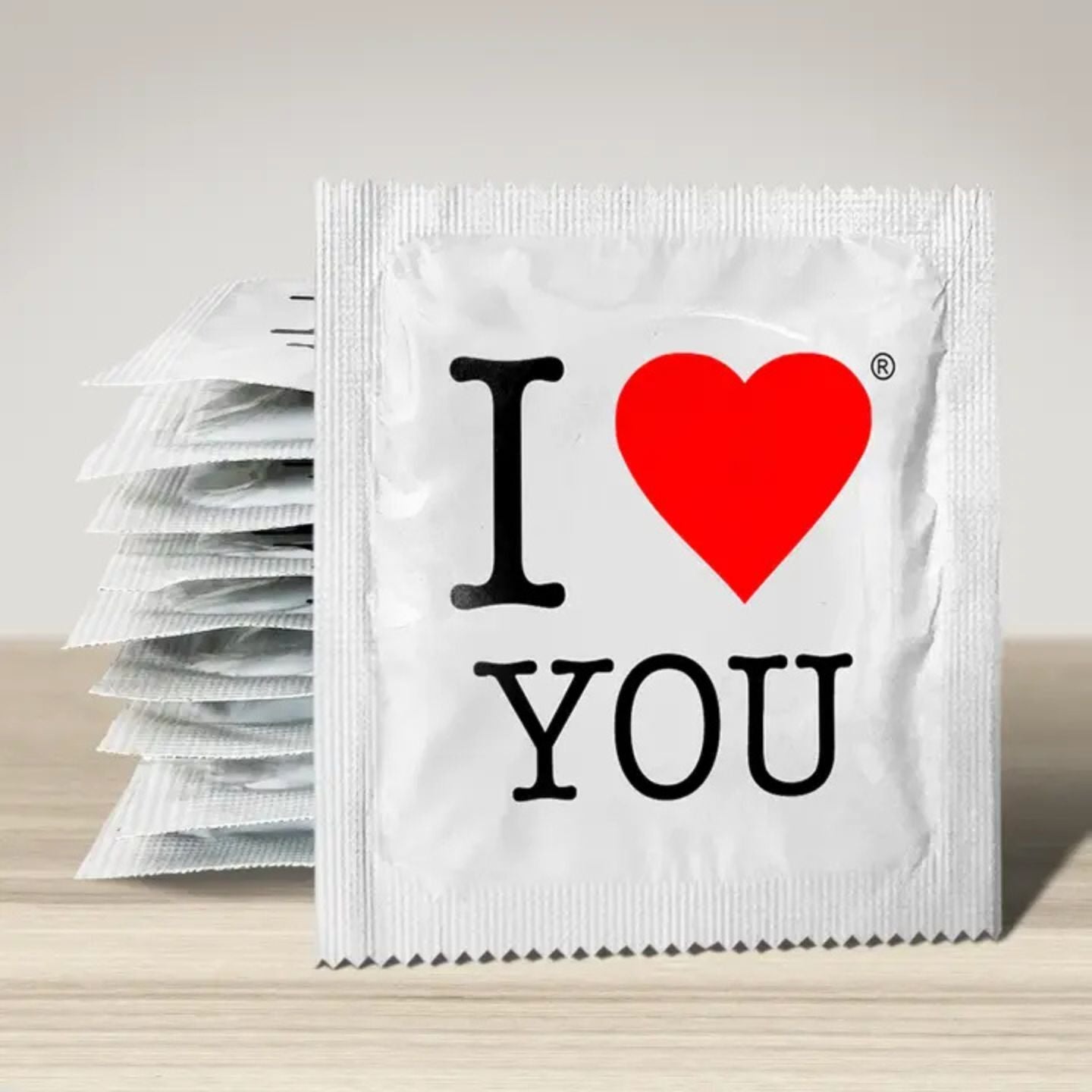 Préservatif I love you