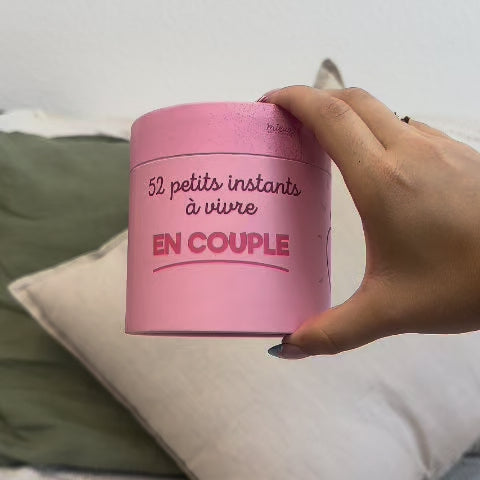 Vidéo de présentation des 52 petits instants à vivre en couple
