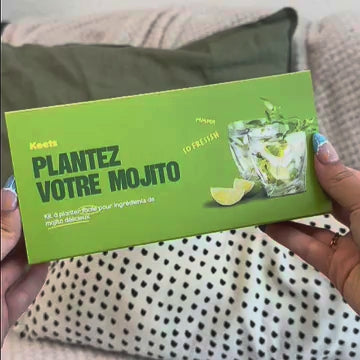 Vidéo du kit à planter son propre Mojito