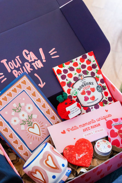 Box cadeaux à composer pour la fête des mères
