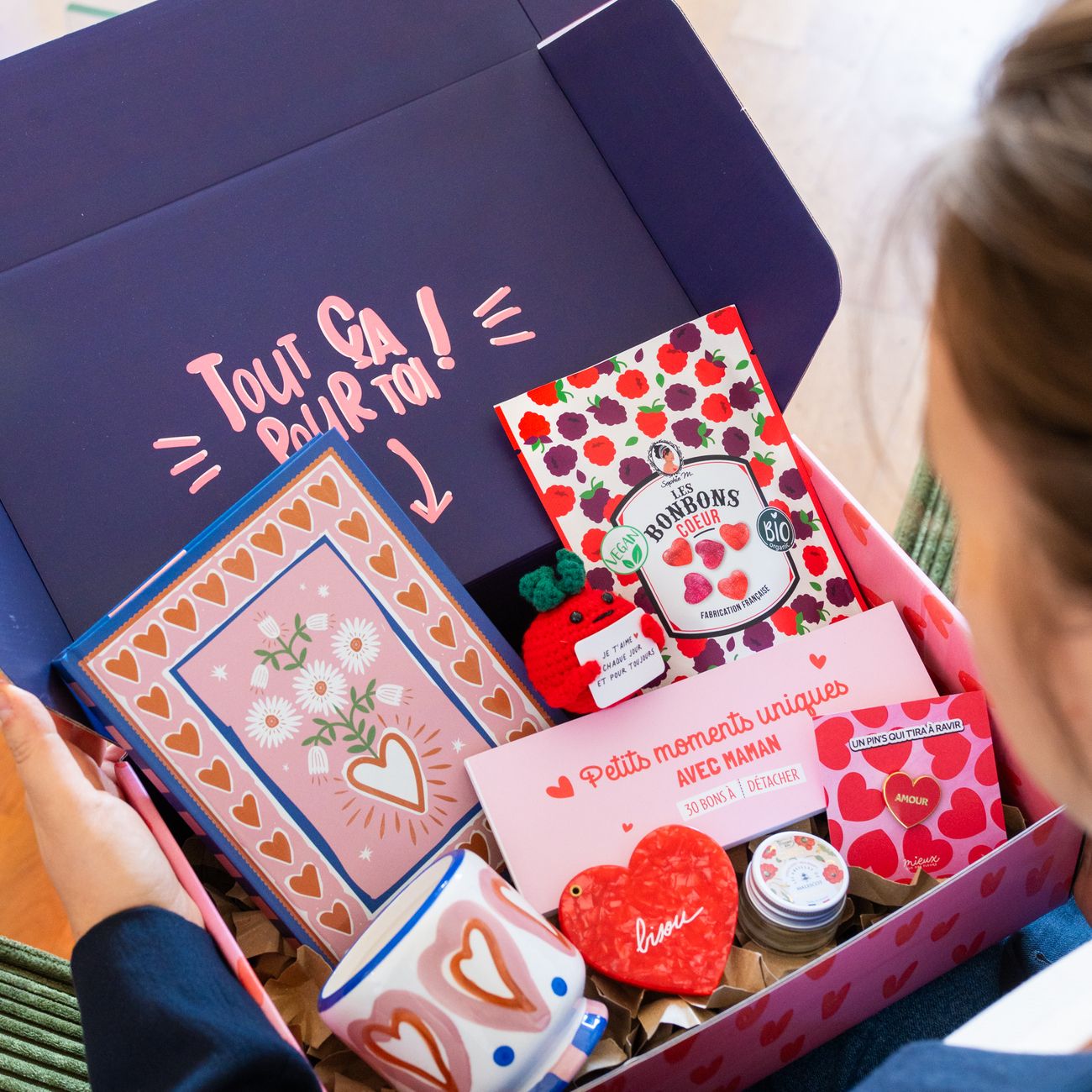 Box cadeaux à composer pour la fête des mères