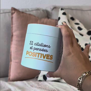 Vidéo des 52 citations et pensées positives