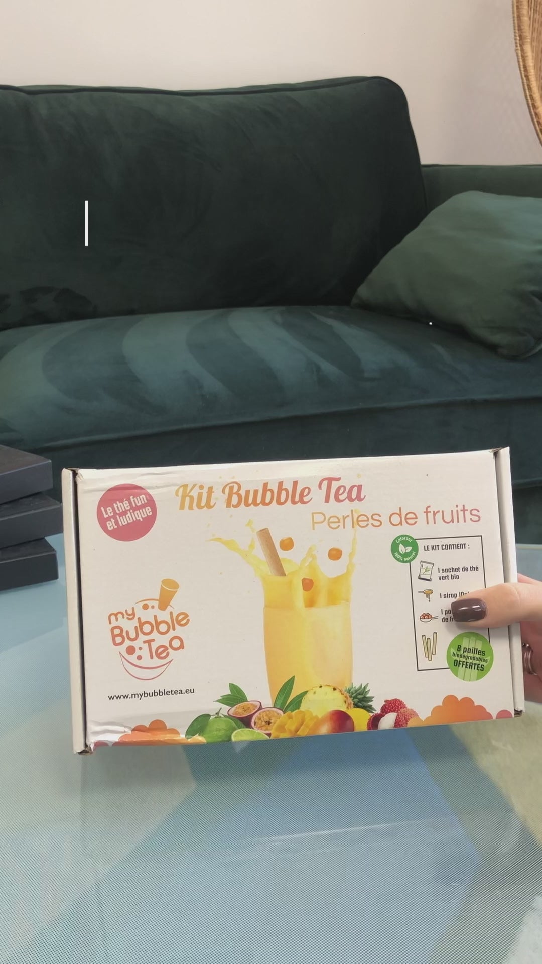 Vidéo de présentation du Kit pour faire son bubble tea